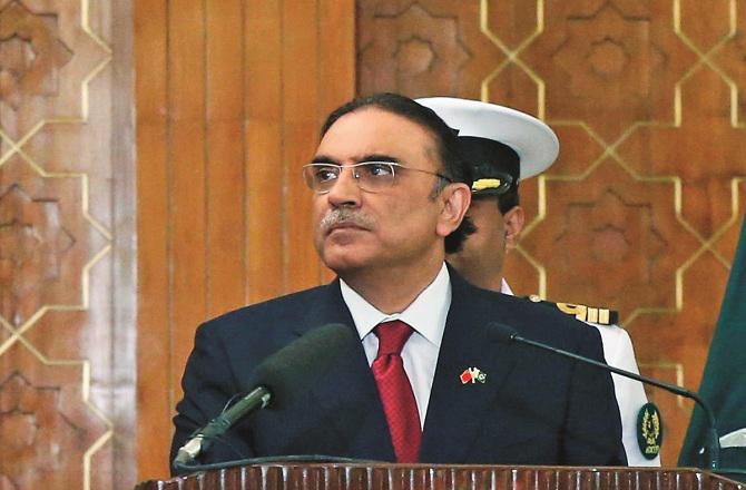 President of Pakistan Asif Ali Zardari. Photo: INN