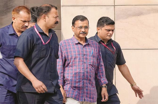 Chief Minister Arvind Kejriwal is not getting any facilities in jail but insulin has been given. Photo: INN