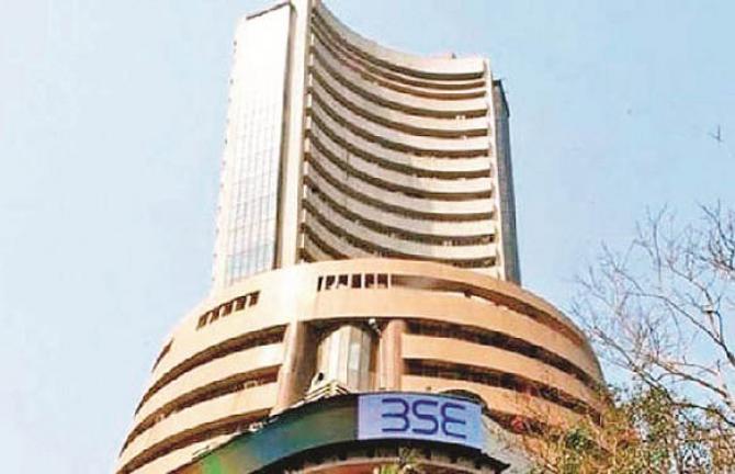 Bombay Stock Exchange located in Mumbai. Photo: INN