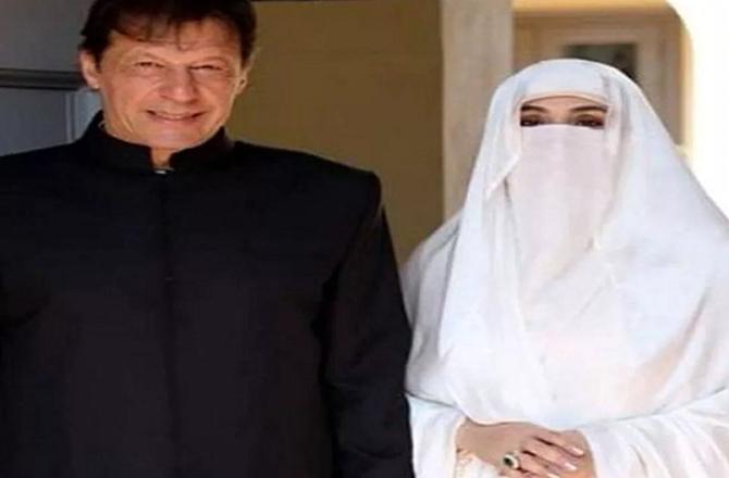 Imran Khan and Bushra Bibi. Photo: INN