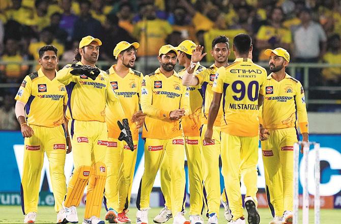 Chennai Super Kings team is full of confidence after winning their last 2 matches and they will try to get success against Lucknow as well. Photo: INN