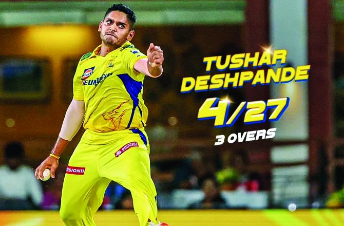 Tushar Deshpande. Photo:INN