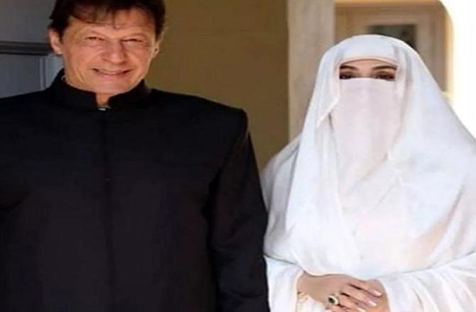 Imran Khan and Bushra Bibi. Photo: INN