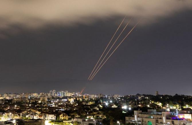 Iran attack on Israel. Photo: INN