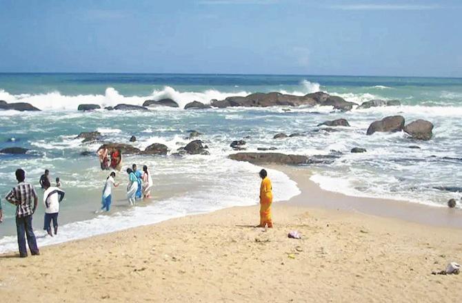 Kanniyakumari Beach. Photo: INN