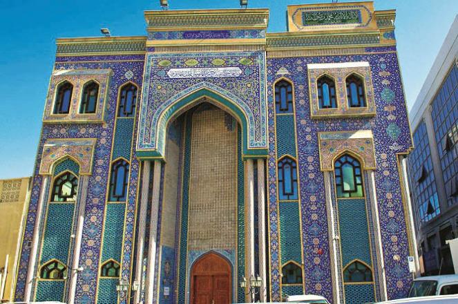 "Masjid Ali ibn Abi Talib" was built in Dubai in 1979, which is also called the Iranian Mosque. Photo: INN