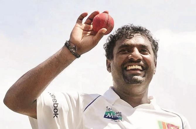 Muttiah Muralitharan is the highest wicket taking cricketer. Photo: INN