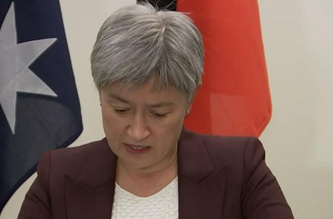 Australian Foreign Minister Penny Wong. Photo: X
