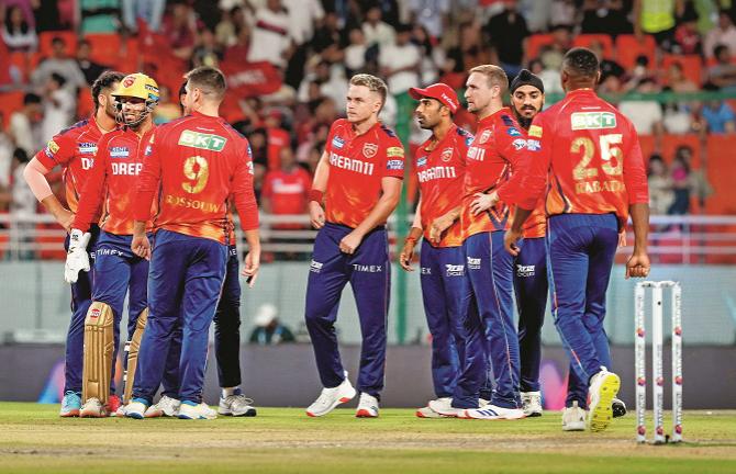 Punjab Kings will have to put up an all-round performance to win against Kolkata Knight Riders. Photo: PTI