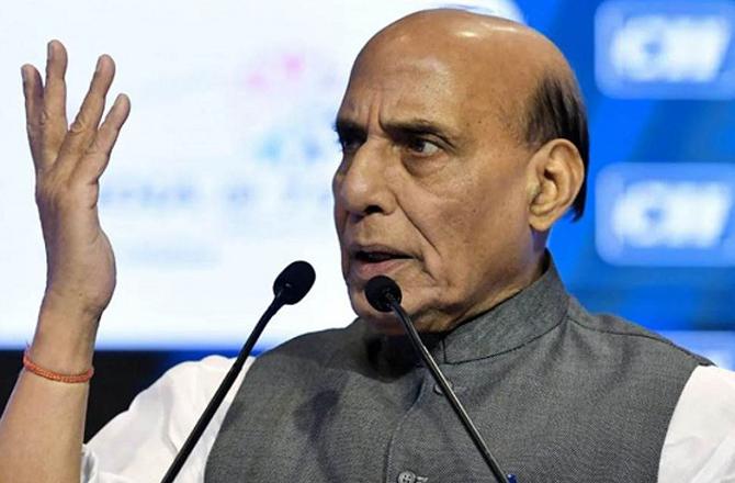 Defense Minister Rajnath Singh. Photo: INN