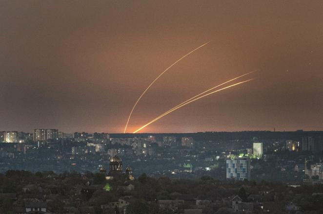This missile was fired from Russia towards Ukraine. Photo: AP/PTI