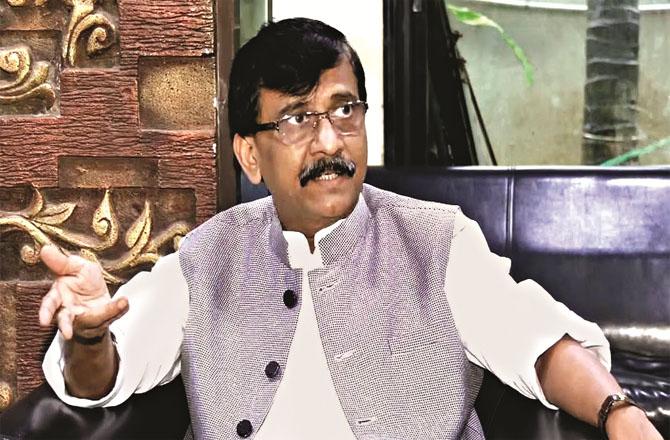 Shiv Sena spokesperson Sanjay Raut. Photo: INN