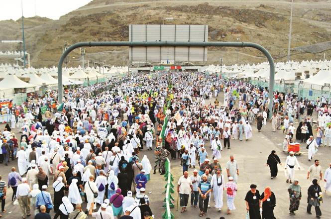 Wadi-Mohsab is located between Mina and Makkah, where a stop is also made for some time. Photo: INN