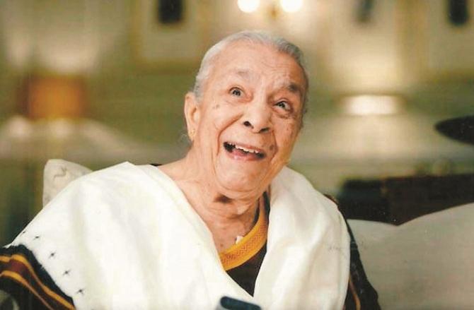 Zohra Sehgal was always laughing and smiling. Photo: INN