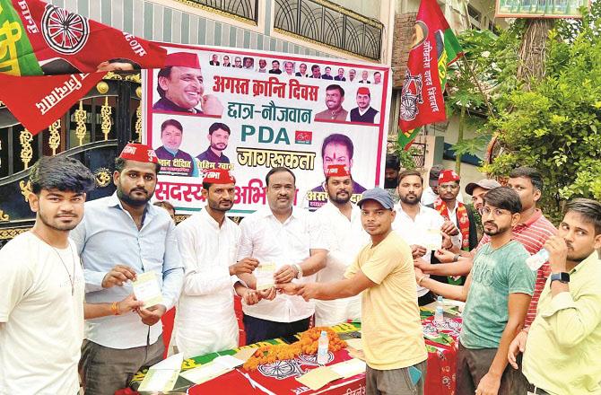 In view of the by-election, the activities of the socialist workers have intensified. Photo: INN