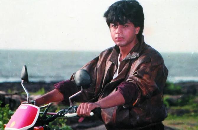 Shah Rukh Khan in `Deewana`. Photo: INN