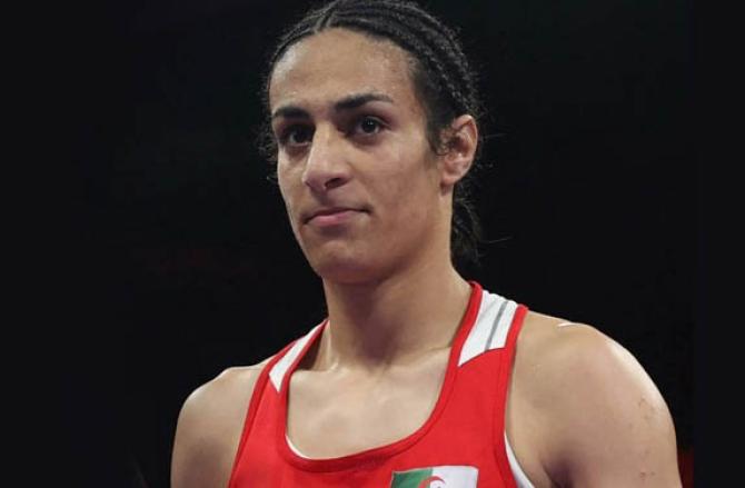 Imane Khelif won the gold medal. Photo: INN