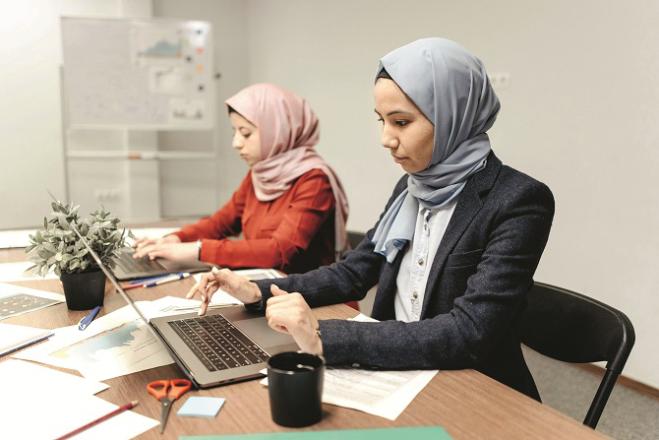 Entrepreneurial opportunities and employment opportunities give women independence and confidence in their lives. Photo: INN