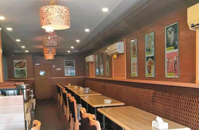 Located in Andheri, this restaurant is beautifully decorated from the inside. Photo: INN