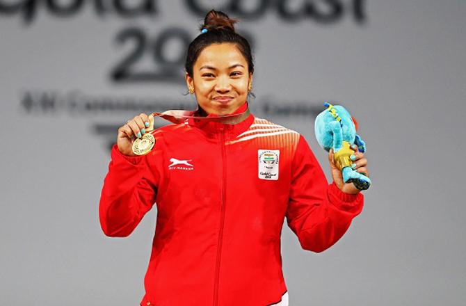 Mirabai Chanu. Photo: INN.