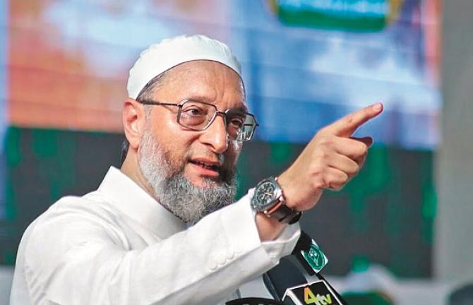 MIM chief and Member of Parliament Asaduddin Owaisi. Photo: INN