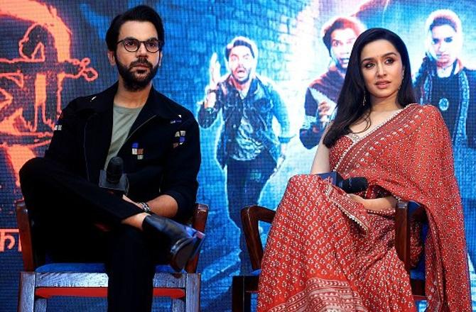 Shraddha Kapoor and Rajkummar Rao. Image: X