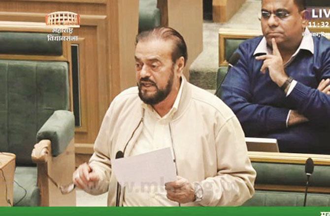 Member of Assembly Abu Asim Azmi. Photo: INN