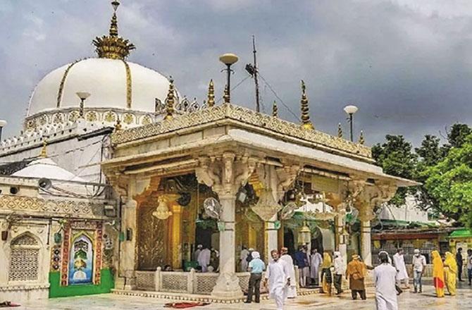 Hindu Sena President Vishnu Gupta has claimed that there is a temple at the Ajmer dargah. Photo: INN