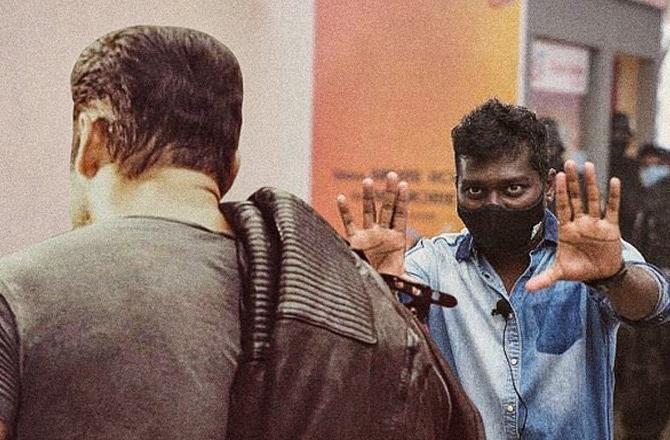 Atlee and Salman Khan. Photo: X