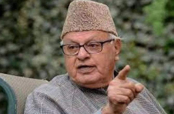 Former Jammu and Kashmir Chief Minister Farooq Abdullah. Photo: INN
