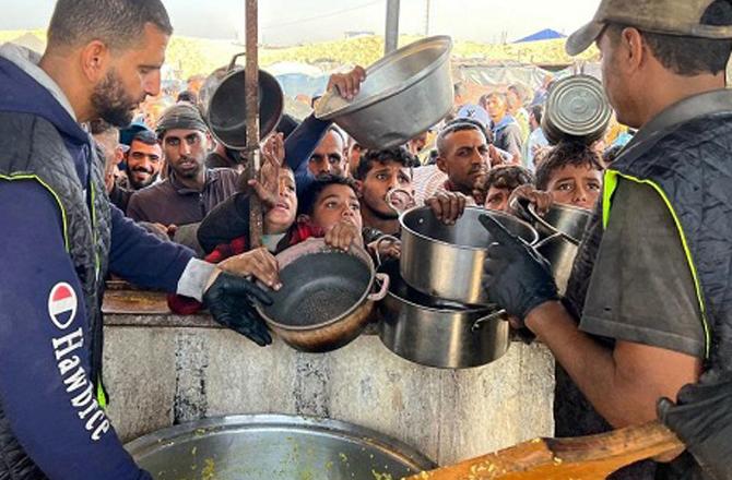 96 percent of women and children in Gaza lack access to basic nutrition. Photo: INN.