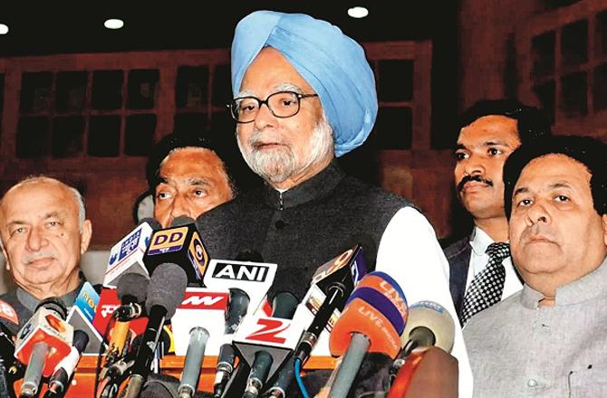 During his prime ministerial tenure, Manmohan Singh has always spoken to and respected the media. Photo: INN.
