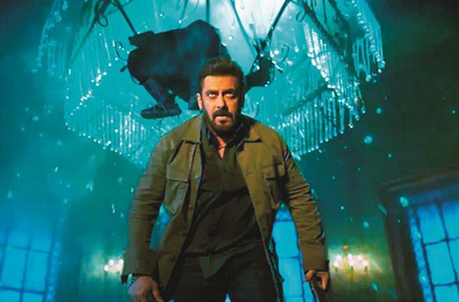 A look from the teaser of Salman Khan`s upcoming film `Sikandar`. Photo: INN.