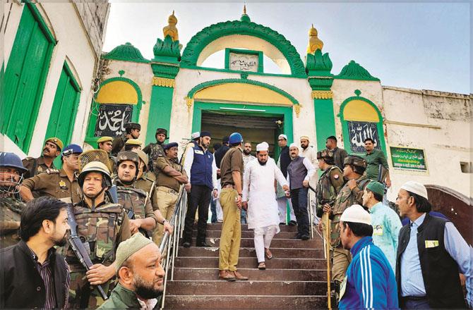 The case of the historic Shahi Jama Masjid in Sambhal is still fresh, where the situation deteriorated after the survey order. Picture: INN