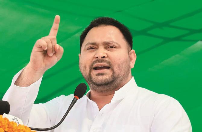 Leader of Opposition in Bihar Assembly Tejashwi Yadav. Photo: INN