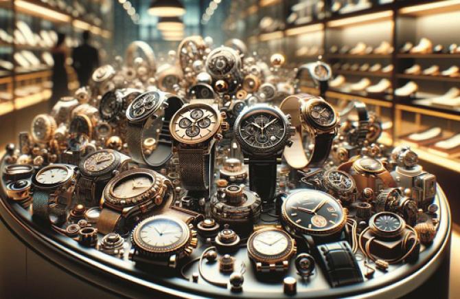 A smartwatch has the potential to make the wearer smarter, but the `status` symbol is attributed to traditional watches. Photo: INN
