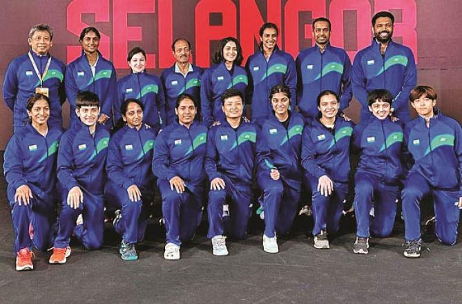 The Indian women`s team has created history in the Asiateam Championship. Photo: INN