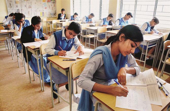If you play your part in the board exam, then the children will be calm in the exam hall. Photo: PTI