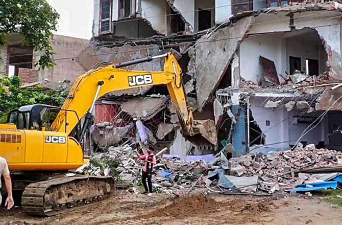"Bulldozer operation" is being done against Muslims in the current government. Photo: PTI