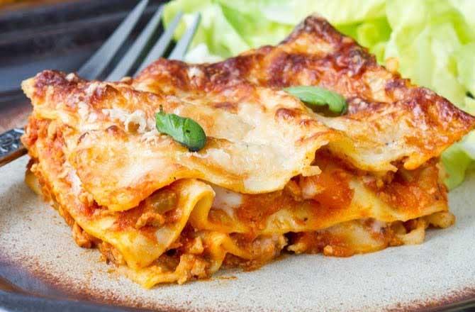 Chicken Lasagna. Photo: INN