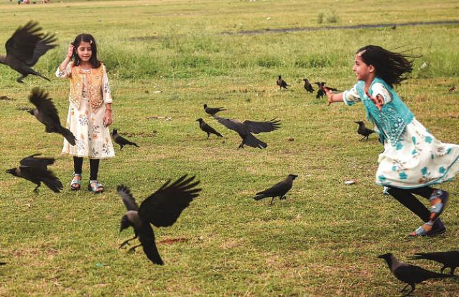 Let the children be happy, encourage them, their self-esteem will increase and they will develop. Photo: PTI