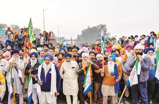 Farmers in Patiala are standing firm. (PTI)