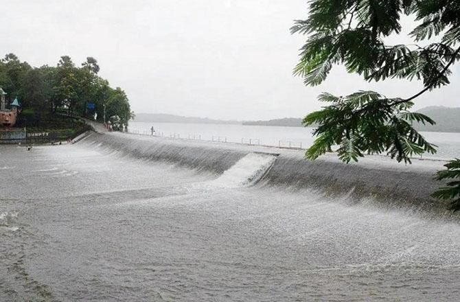A lake supplying water to Mumbai. Photo: INN