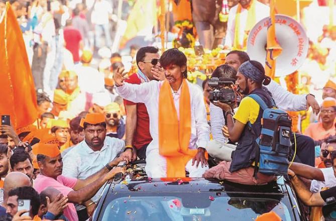 Maratha social activist Manoj Jurnge. Photo: INN