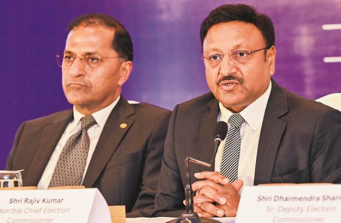 Chief Election Commissioner Rajeev Kumar. Photo: INN