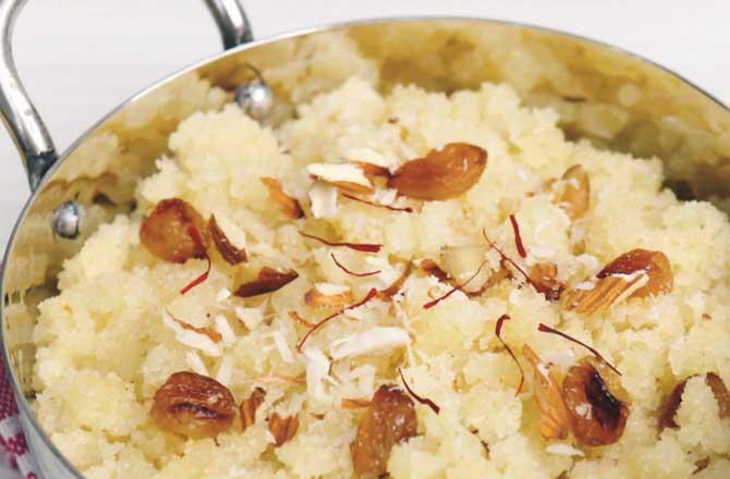 Suji Ka Halwa. Photo: INN