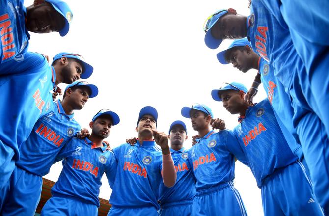 Under 19 Team India. Photo:INN