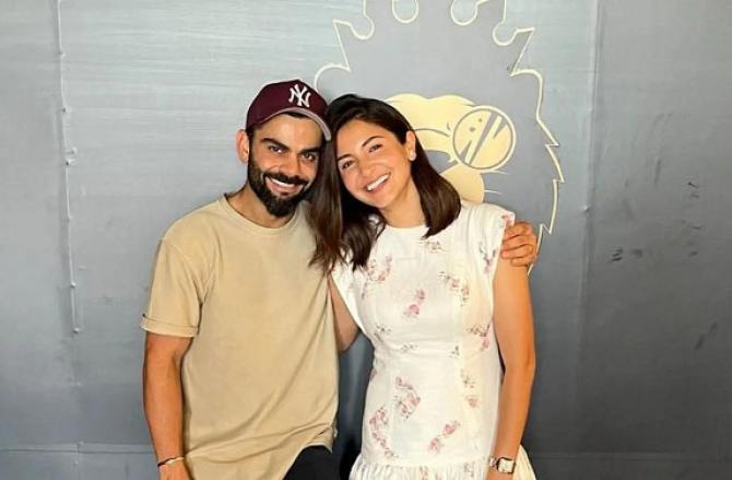 Anushka Sharma And Virat Kohli. Photo: INN