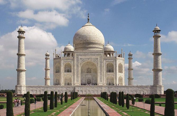 The Taj Mahal of Agra. Photo: INN