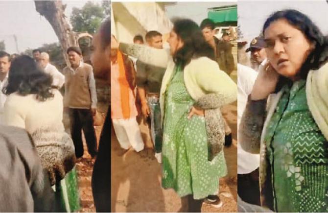 Anjali Gupta, the tehsildar of Hai Dewas district, was outraged to hear a farmer`s son speak English and called him a `chick hatched from an egg`. Photo: INN